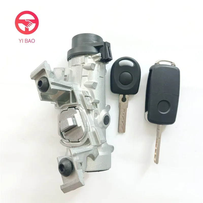 1K0905851B 1K0905865 1K0905855C Ignition Switch Lock Assembly for VW JETTA 2006 - 2018 w/Remote Control Key Shell