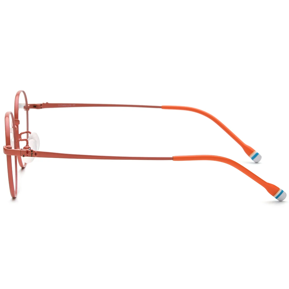 NIANZHEN Ultralight Titanium Alloy Teenage Eyeglasses Round Brand Design Student Glasses Frames Kids Eyewear Spectacles NZ1029