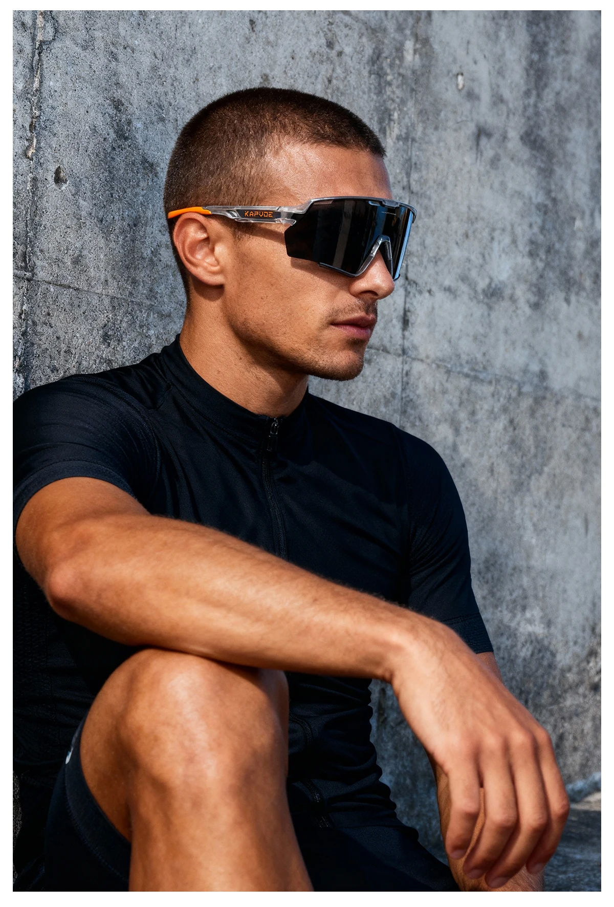 KAPVOE Anti-Beschlag Photochrome Radsport-Sonnenbrille UV400 Fahrradbrille MTB Bike Nachtfahrbrille Outdoor Sport Golf Eyewear – Detail 11