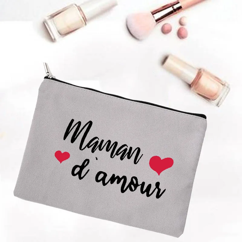 Najlepsza matka dzień prezenty podróż przenośne kobiety torebki na makijaż Organizer do przyborów toaletowych przechowywanie kosmetyczki Zipper Wash Beauty Pouch