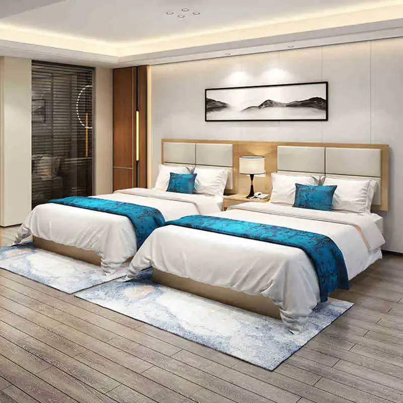 Modern Oversize Wooden Hotel Furniture Project Wholesale Price Bedroom Furniture