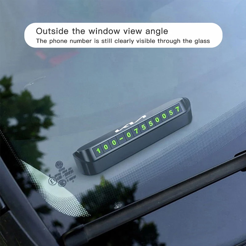 ملحقات بطاقة رقم الهاتف لوقوف السيارات المؤقتة لكيا EV6 ستينغر ريو سورينتو بيكانتو Ceed Borrego Syros K5 Sonet Optima