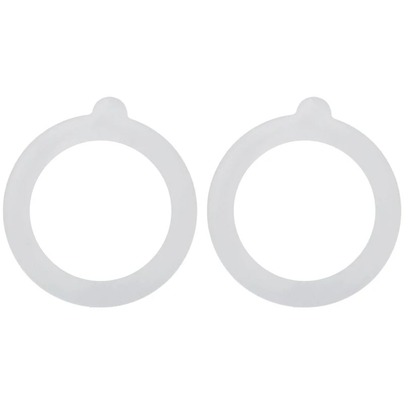 الترويج! 40 قطعة من أختام حشية بديلة من السيليكون، حلقات إغلاق حشية من السيليكون محكمة الغلق، تناسب برطمانات تعليب الفم العادية