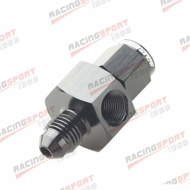 ADLERSPEEDFuel Pressure Take Off Fitting AN6/AN8/AN10 Male to Female 1/8 NPT Swivel Joint Connection Gauge Port Hose Adapters