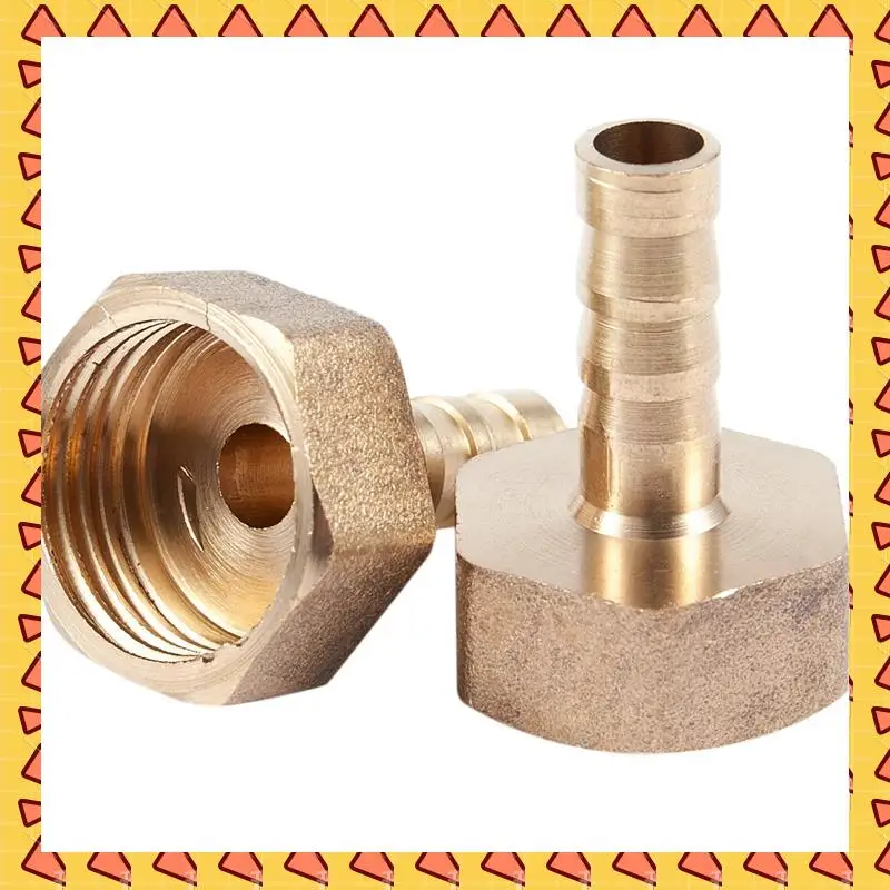 

A008 9 шт. 1/2 BSP внутренняя резьба 8 мм воздушный пневматический газовый шланг колючий фитинг золото