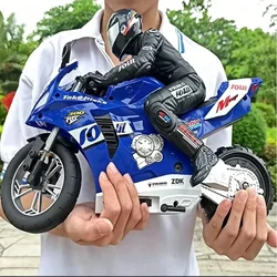 RC Motorcycle Kids Toy 2.4G Remote Control Motorcycle High Speed Racing Drift Stunt Car Toys for Boys Kids Toy Children Gifts
