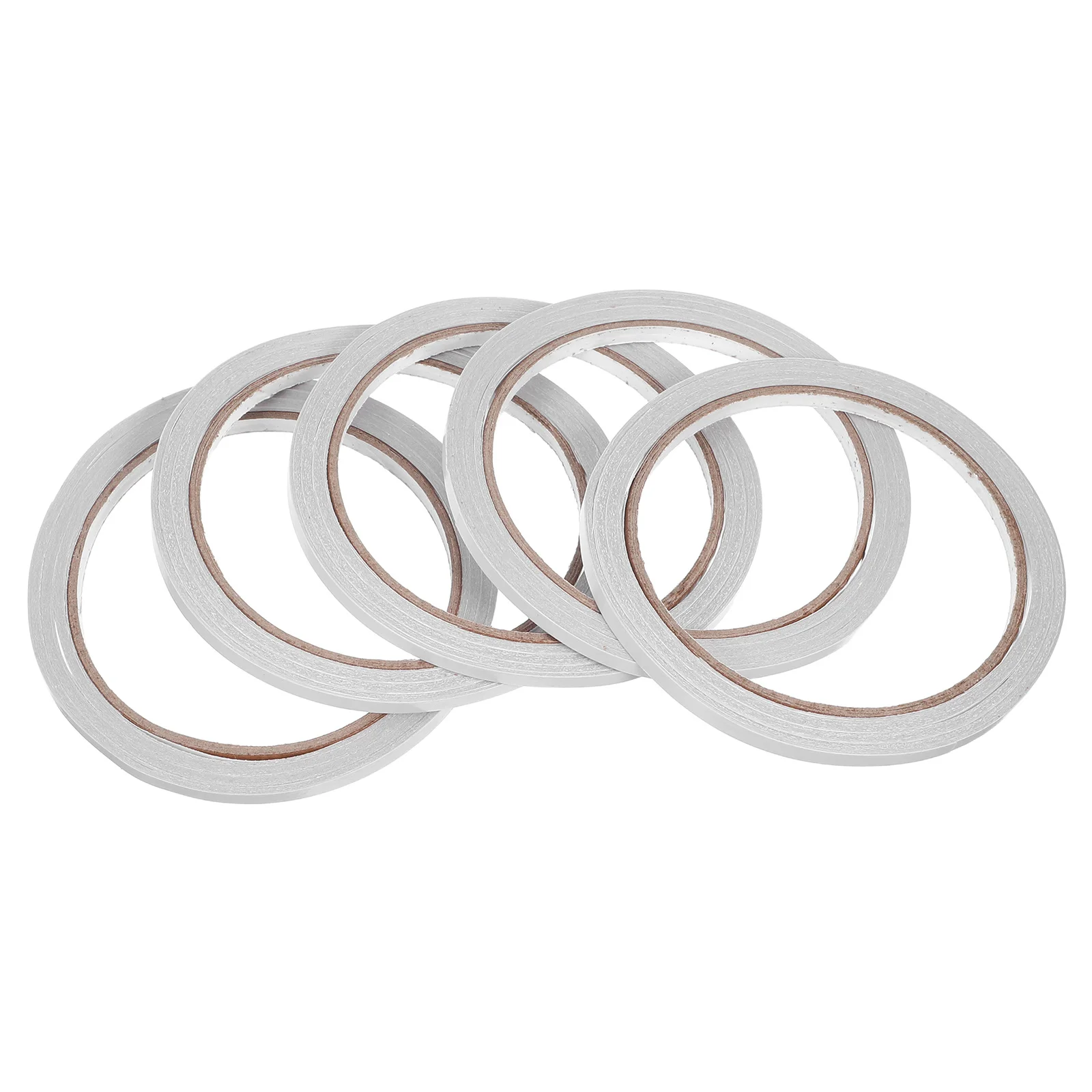 5 ชิ้น 1200X0.5 ซม. เทปกาวสองหน้าสำหรับงานฝีมือสมุดภาพสำนักงานโรงเรียนเครื่องเขียนอุปกรณ์กาวร้อนละลาย