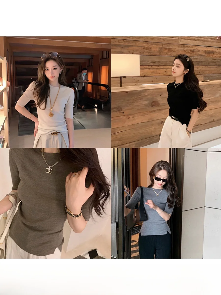 

Мягкий и комфортный женский жилет из тонкой мериносовой шерсти 00% Biella20S Yangzi Yarn. Распродажа к концу года. Весенняя коллекция.