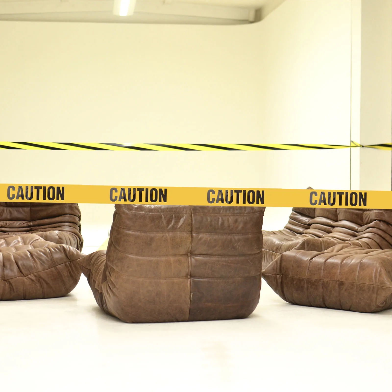 

1pcs Yellow Caution Roll Heavy Duty Barricade Tape For Party Decorations Weather Resistant Warning Tape For Construction