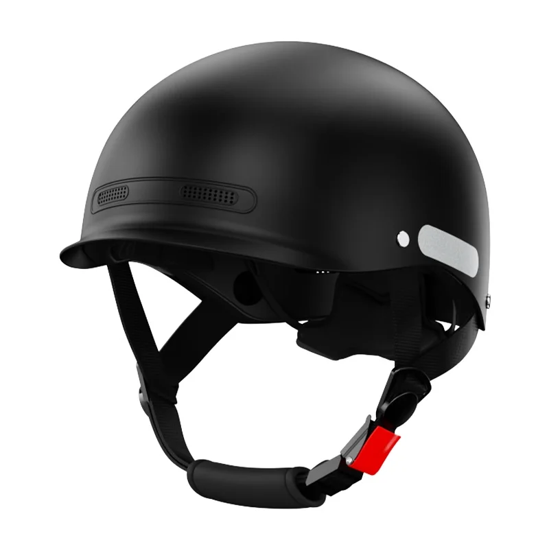 Casco de motocicleta gorra de calavera Casco de media cara cuatro estaciones para casco de ala cascos de Motor de choque de motocicleta Casco gorra de seguridad