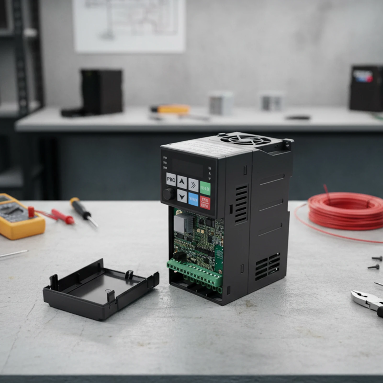 2.2kW Frequency Converter 220V Single Phase Input 3 Phase Output for vfd for Adjustable Control of 3 Phase Induction Motors