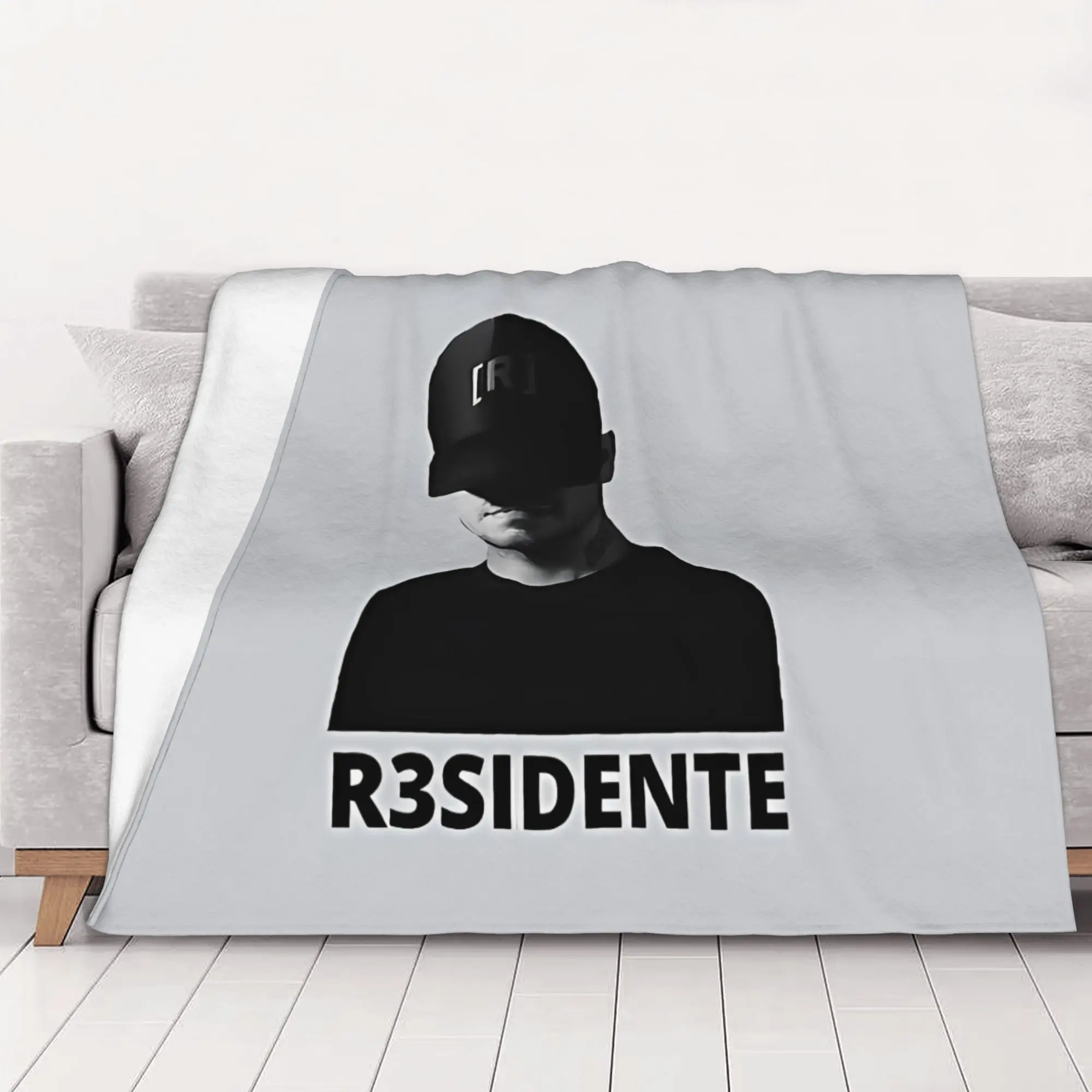 1PC home Cutecore Residen Calle 13 Calle 13 Blanket Super Cosy Plush Home Living Room Sofa halloween