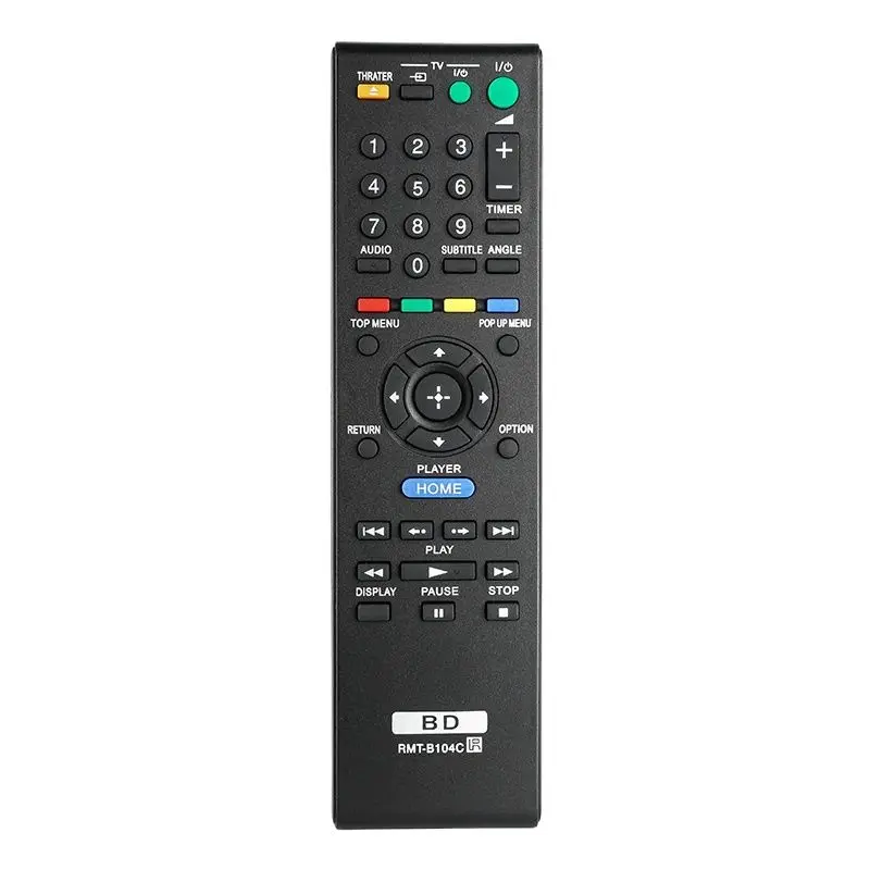 RMT-B104C For Sony Remote Control Replacement, For Sony Blu-ray Disc Player BDP-X2 BDP-BX37 BDP-BX57 BDP-BX59 BDP-S185 BDP-S190