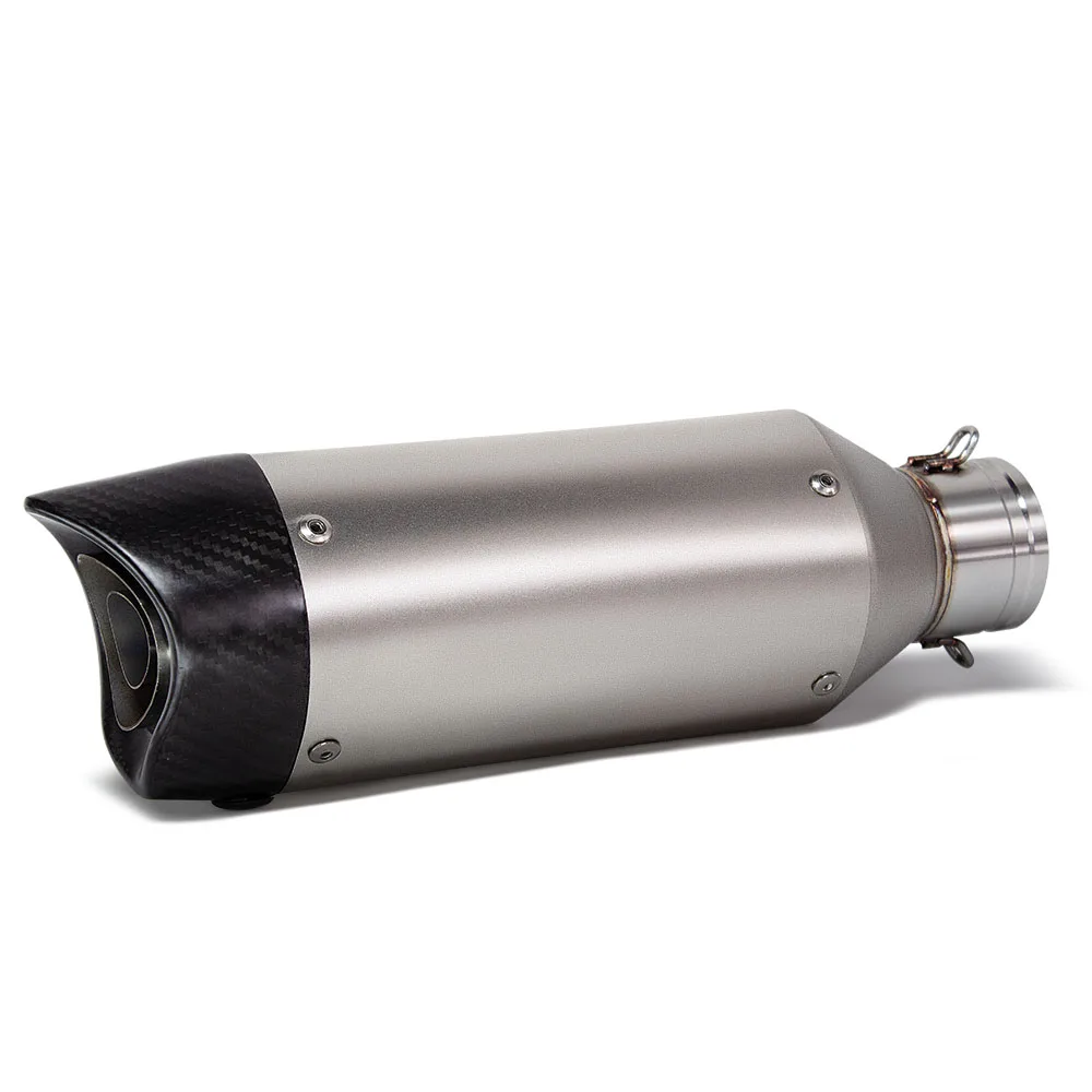 

51MM Racing Motorcycle Universal Exhaust Tail Pipe Muffler Suitable for Z900 Z400 Duke 390GSX-250R Ninja 250 300 400 CB190SS