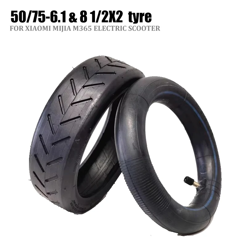 For Xiaomi Mijia M365 Electric Scooter Tyre 8 1/2x2 Inner Tube 50/75-6.1 Outer Tire 8.5