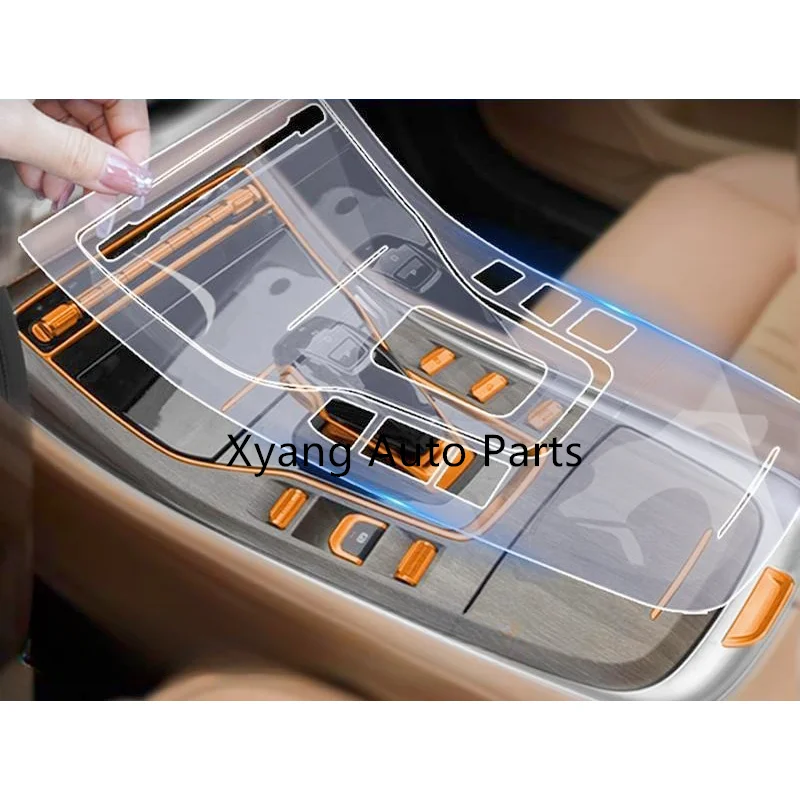 For Evolute i-Space DFSK Seres  Screen Central Control Body Interior Car Modification Transparent Car Clothes Protective Film