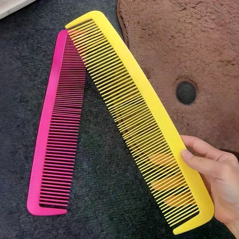 Fast Blow Drying Detangling Daily Hair Combing Jumbo Size Dense-tooth Comb Fun Stage Props Massage Combs Hair Styling Detangler