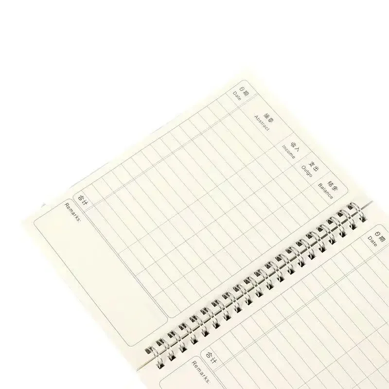 60 Pages Budget Planner Financial Management Notebook Notepad Diary Notebooks Journal Agenda Office Writing Pads School Supplies