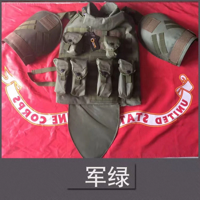 Military Combat Tactical Vest CS Paintball Field Jacket Tank Top Body Armor Protection Gear Outdoor Training Hunting Molle Vest