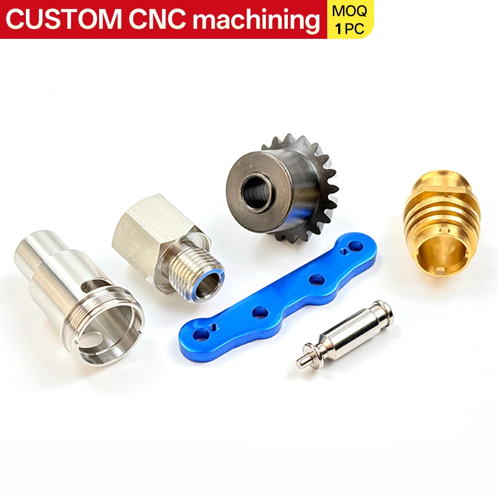 Custom CNC Precision Machining of Aluminum, Copper, and Stainless Steel; Non-standard Mechanical Components; 5-Axis CNC Brass
