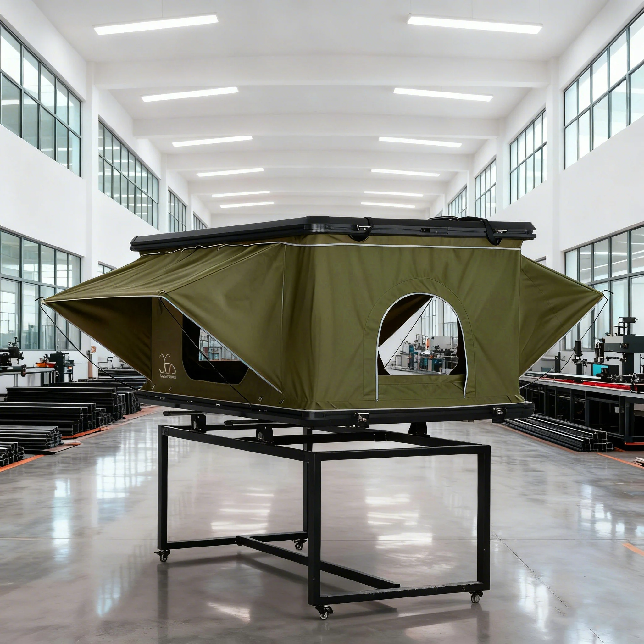 

Automatic Aluminum Hardshell Outdoor Waterproof Camping Car Roof Tent Price,Customization