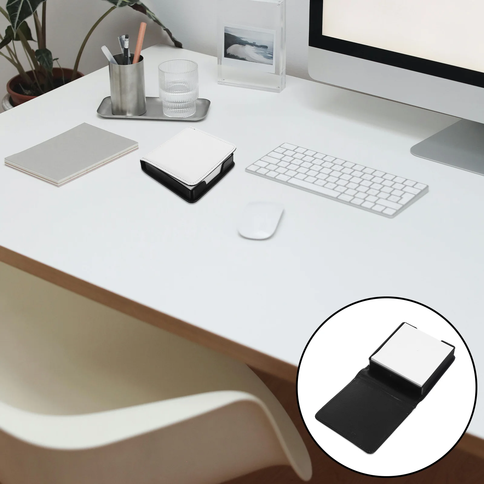 

PU Blank Memo Pad Sublimation Notebook for DIY Note Taking Drawing Students Office Work Writing Notepad