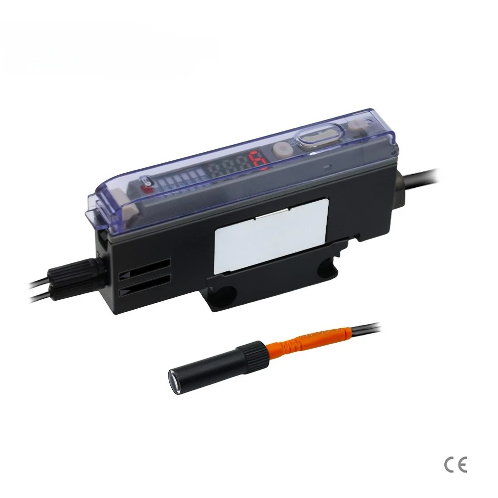 Fiber Optic Amplifiers and Sensors with Fast Response Times for Detecting Small Object Color Differences in Constrained Space