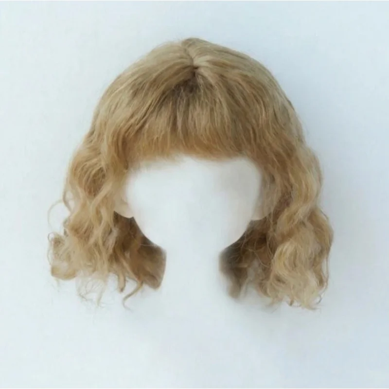 Jusuns YOSD MSD SD DOD Hair  JD693  6-7inch 7-8inch 8-9inch  1/6  1/4 1/3 Short Mini Wave Soft Mohair BJD  Wigs Doll Accessories