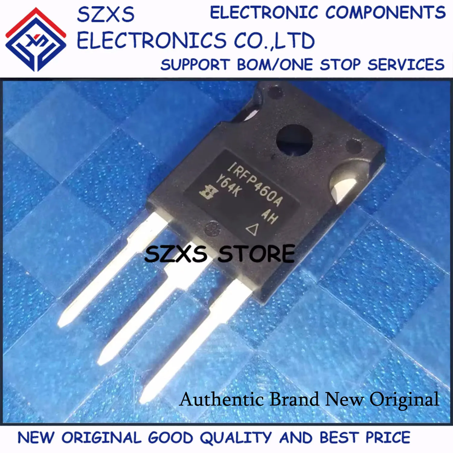 New Original 10Pcs IRFP460A IRFP460APBF IRFP460 IRFP460PBF TO-247 20A 500V MOSFET Field Effect Transistor In Stock Good Quality