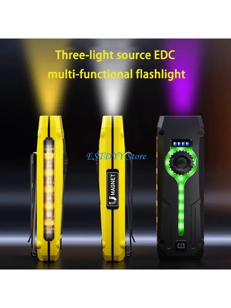 

G6DE Handheld Rechargeable Flashlights Long-ranges Outdoor Household Flashlights for Extended Battery Life