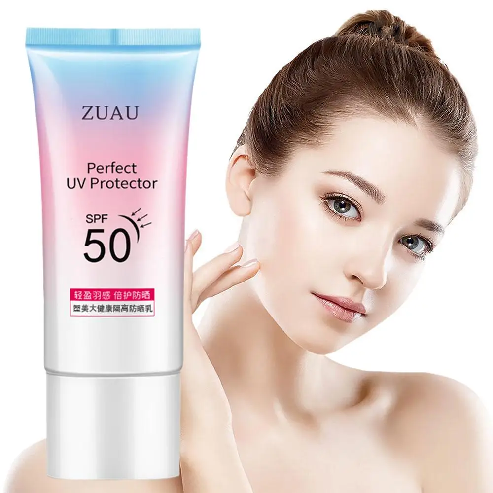 

Isolation Cream Skin Protection Waterproof Anti Sweating Men And Women Universal Sunscreen Sun Block For Face Repair Bright C7I7