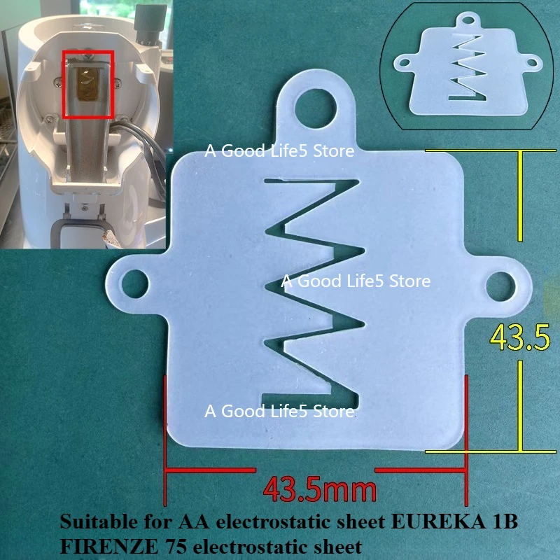 

Applicable To EUREKA FIRENZE/Zenith Grinder Powder Outlet To Electrostatic Silicone Flap Channel Rubber Sleeve
