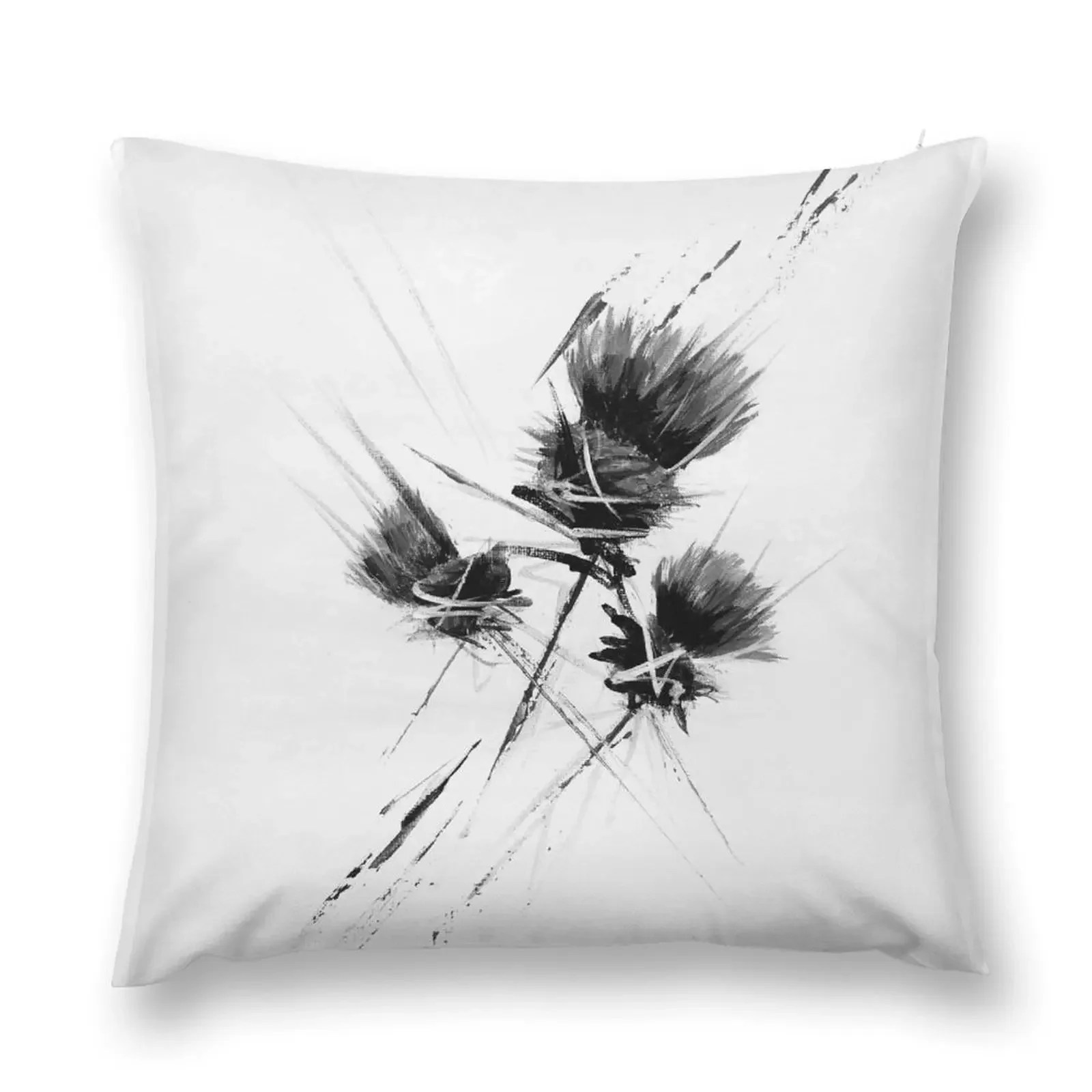 Scottish Thistle Contemporary style Throw Pillow Throw Pillow Rectangular Cushion Cover pillow