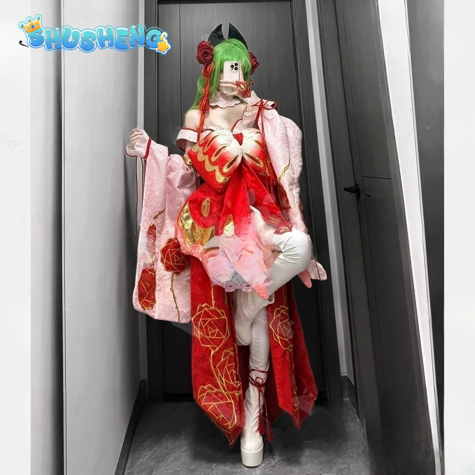 Kostum Cosplay Anime C.C Code - Anime Cosplay Kimono ulasan dan harga