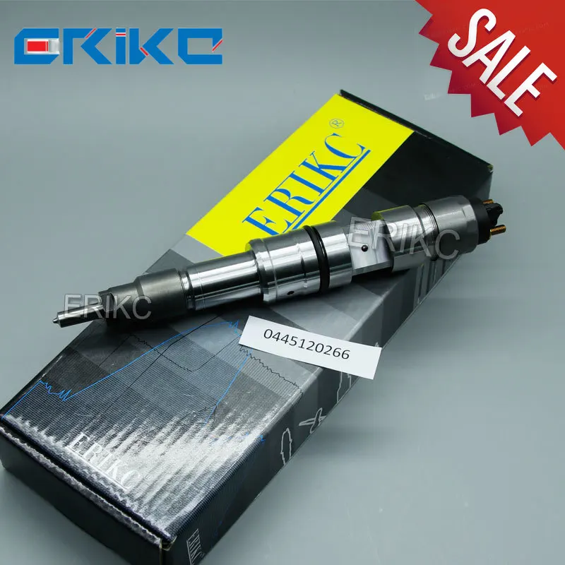 

ERIKC 0 445 120 266 Injector CRIN CR/IPL30/ZIRIS20S Injector 0445120266 (0445 120 266) Weichai: 612640090001 and 612630090012