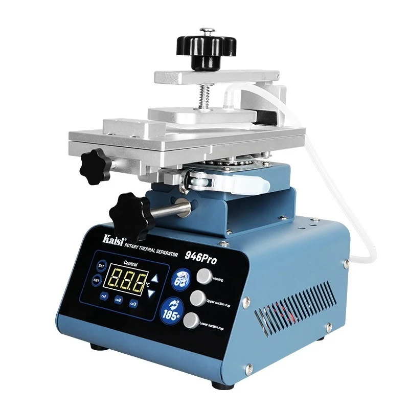 946PRO screen dismantling machine, rotating separator, stra-ight curved, LCD, mobile ph-one changing heating table