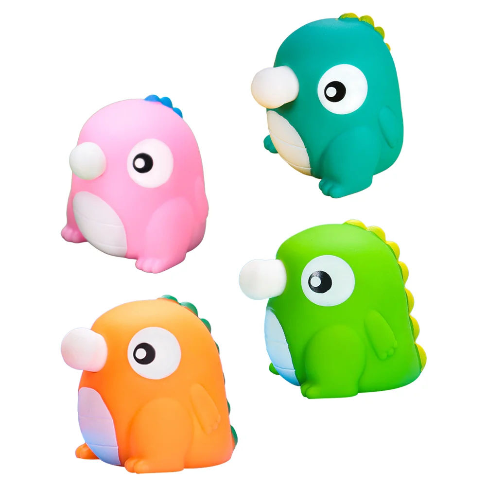 4-delige vent bal knijpen speelgoed speelgoed voor baby's drukontlasting dinosaurussen grappige prank dierenspeelgoed