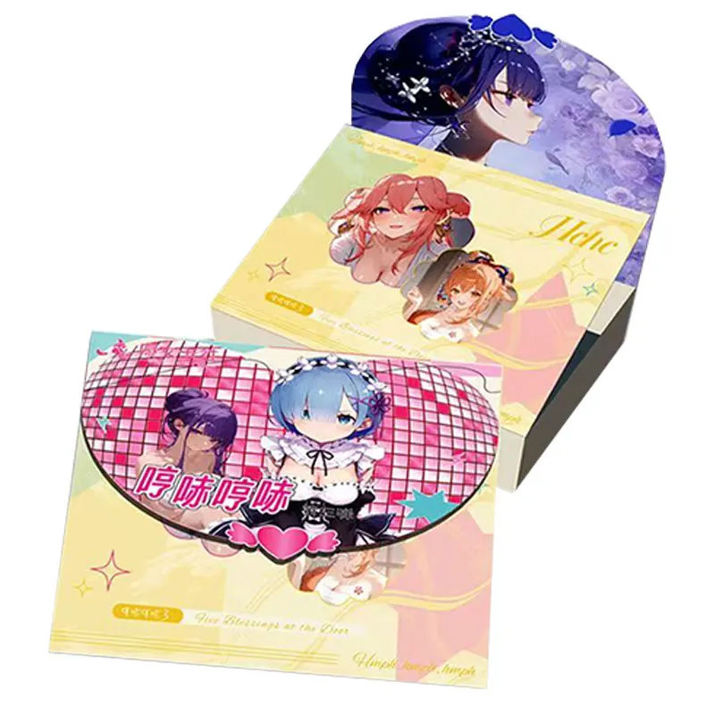 بطاقة الفتاة الأصلية الجديدة لـ "الجمال المملوء بالماء" هنا! بطاقة الرسوم المتحركة المحيطية للإلهة، صناديق أعمى للبطاقات القابلة للجمع #6