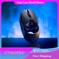 Rapoo VT960PRO Wireless Mouse 2Mode RGB Customizable OLED Display Screen Programmable PC Mice MOBA FPS Esports Gaming Mouse Gift