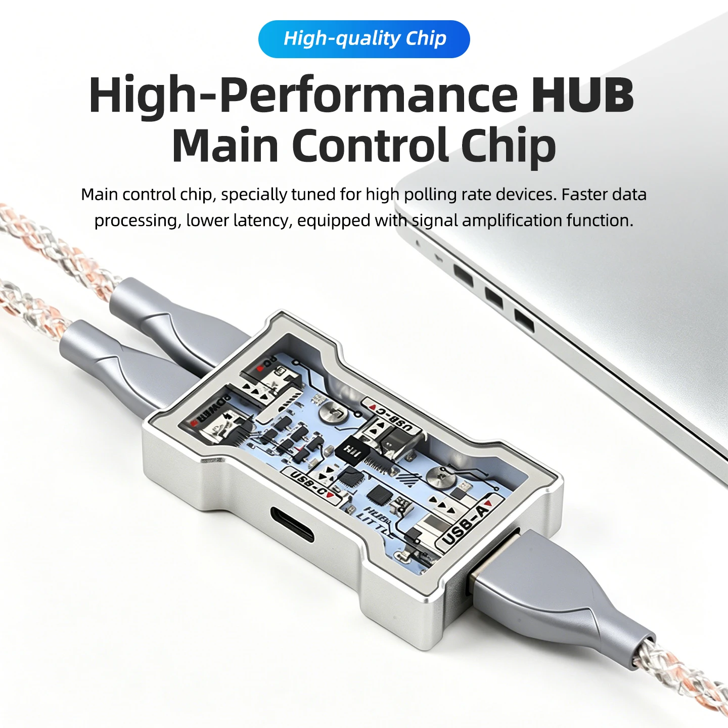 HMLAB HUB LITTLE 8K Gaming USB - Esports Gaming Splitter recension och pris