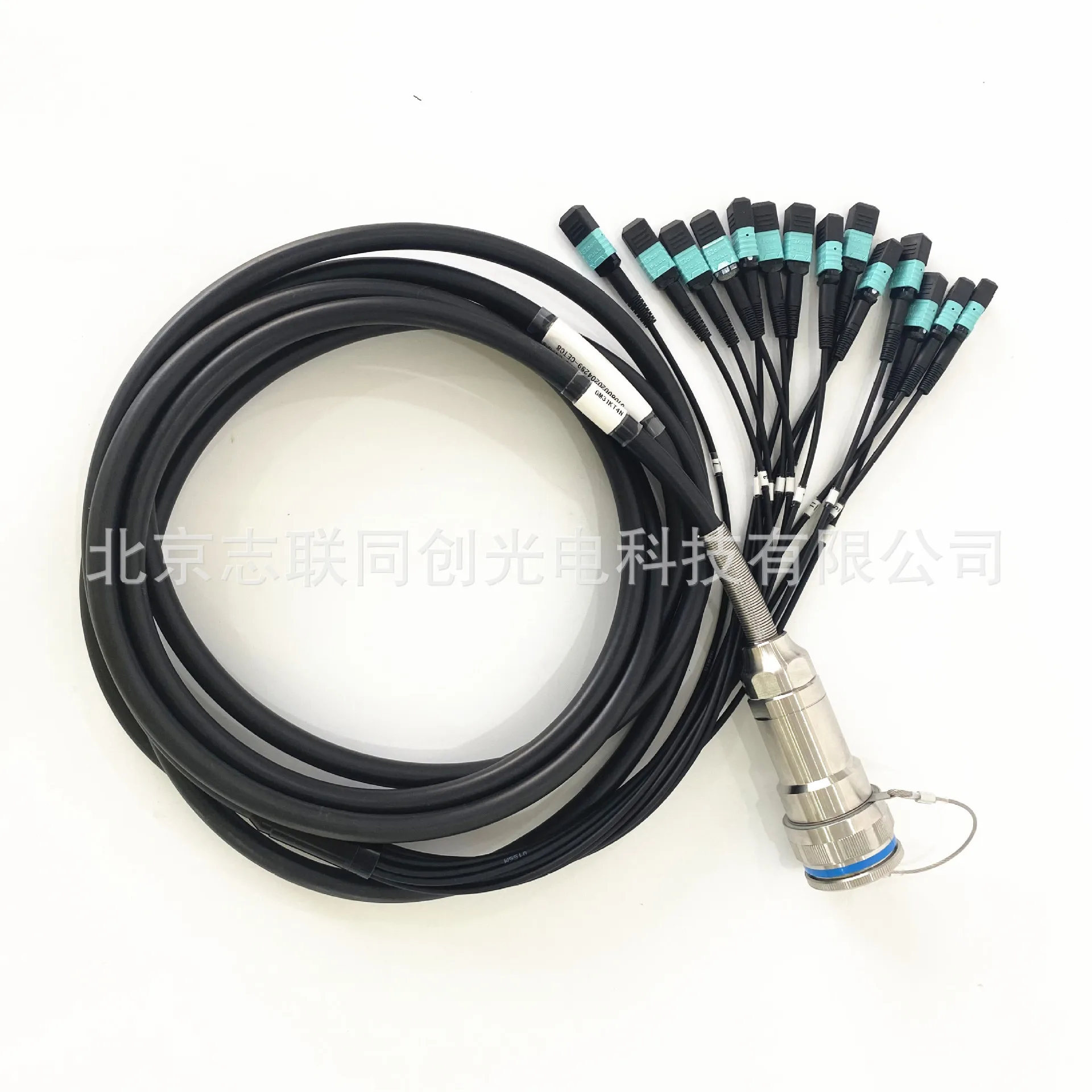 Aviation Plug-in GYM18 Series Fiber Optic Connector High-density Multi-core Fiber Optic Connector Optical Cable Assembly