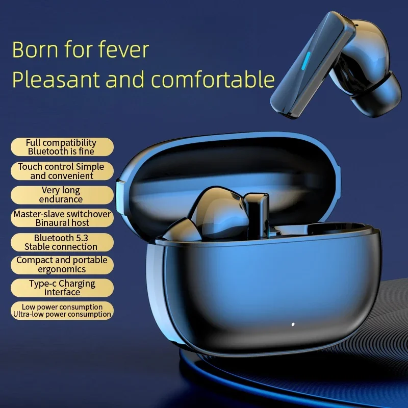 Mate 50-auriculares inalámbricos con Bluetooth, audífonos deportivos con caja de almacenamiento, manos libres, Hifi, ANC + ENC, 2024