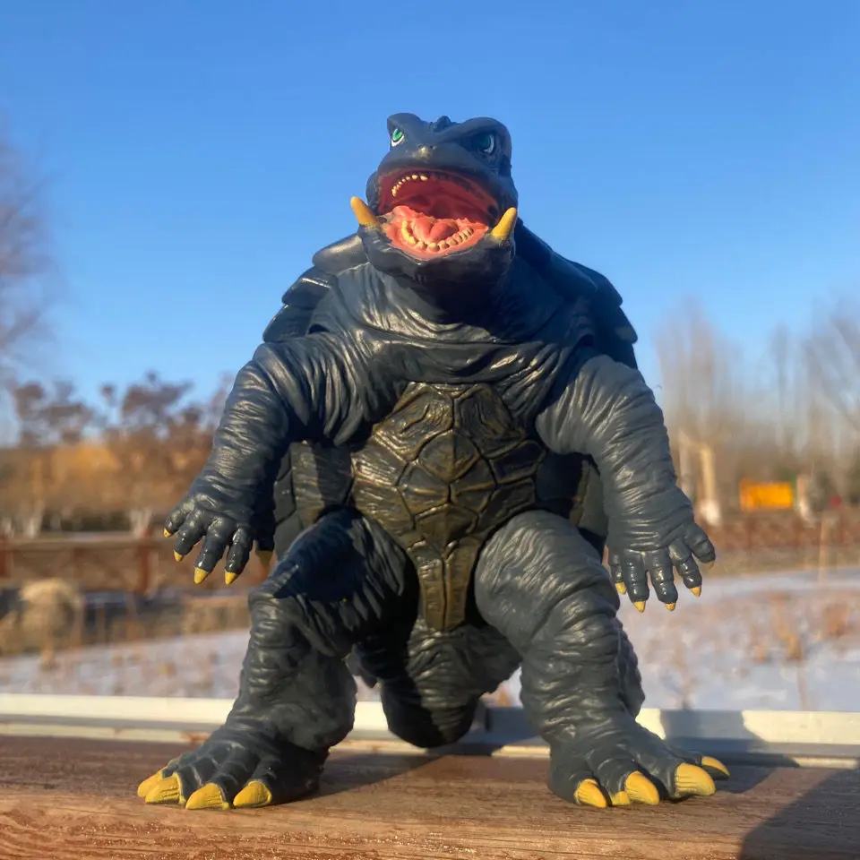 Anime Film Godzilla  Figure Action Chelonian Godzilla Gamera Soft Glue Monster Doll Model Ornaments Toys