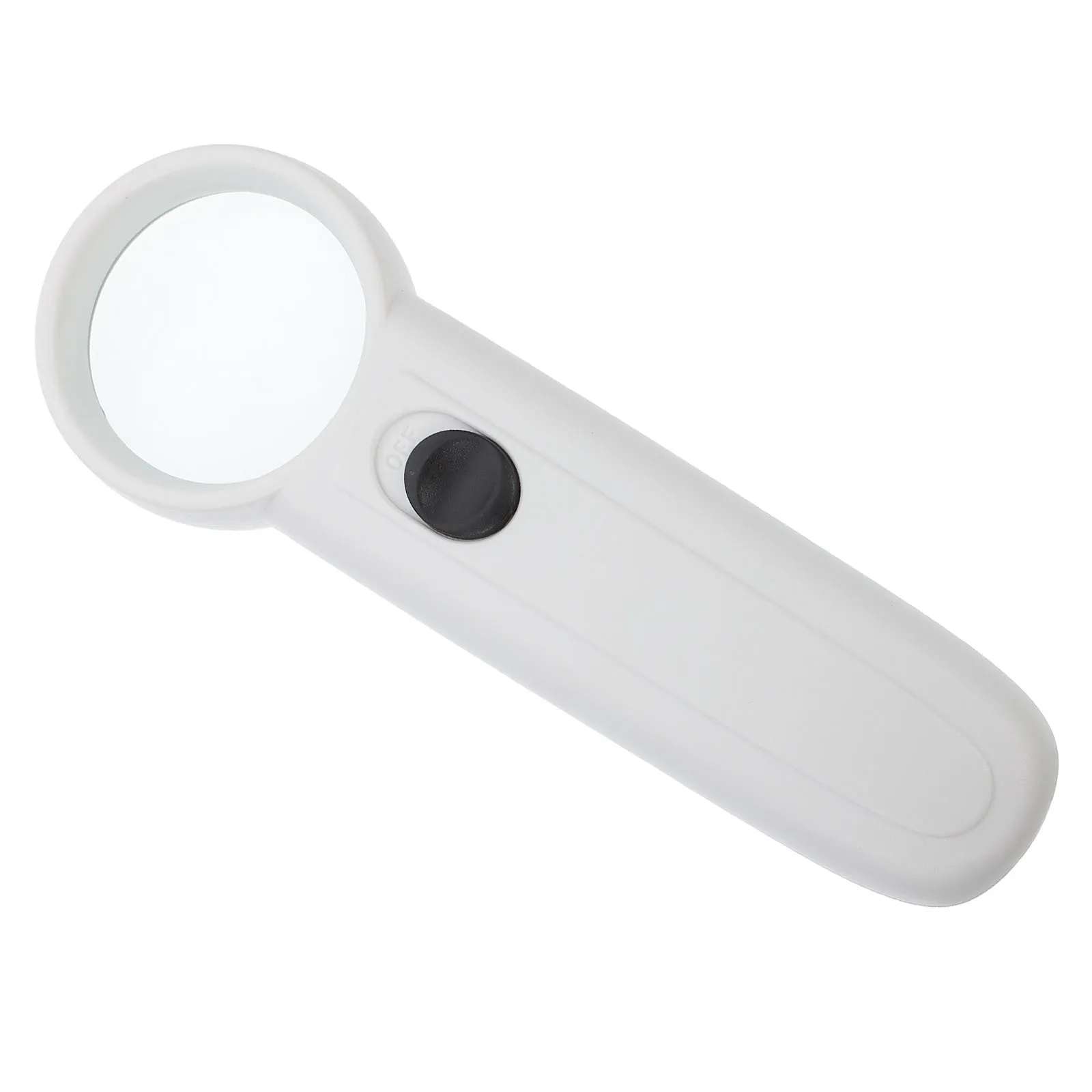 

1Pcs Handheld Magnifying Glass Lightweight Portable LED Reading Magnifier Ergonomic Design for Elderly Students Repair