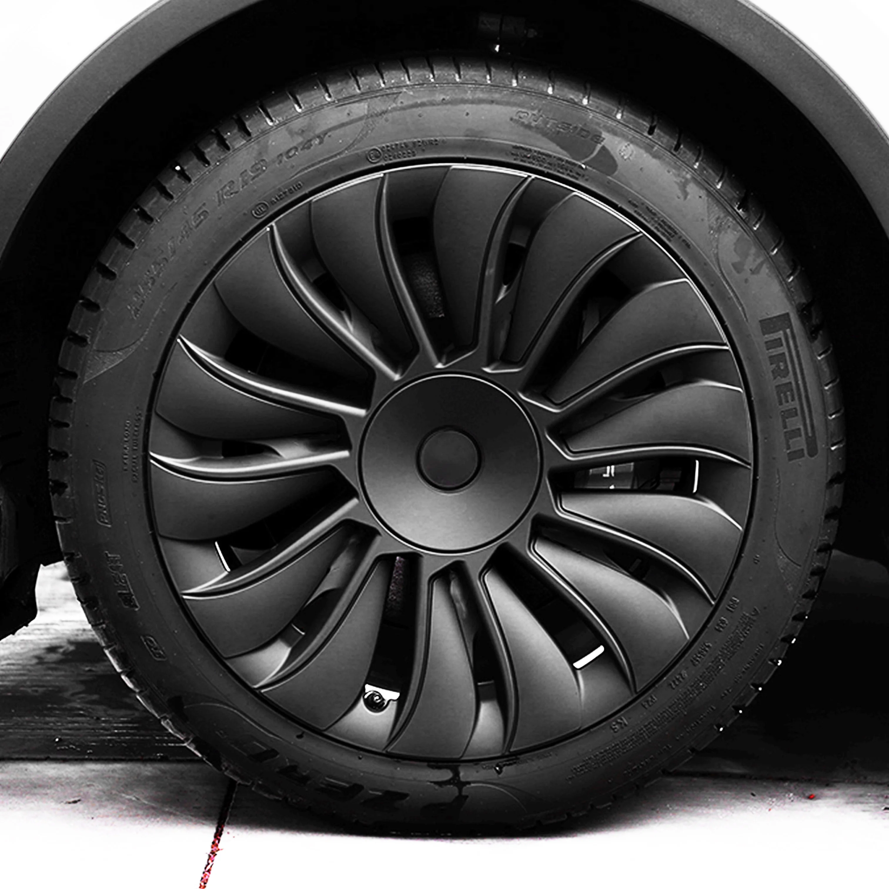 4PCS HubCap Car Replacement Performance Wheel Cap Automobile for Tesla Model Y 19 Inch Hubcap Full Cover Accesorios 2020-2024