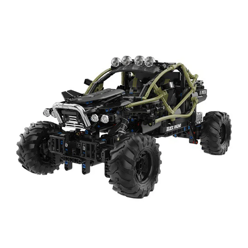 IN STOCK MOC Technical Wilderness Exploration Vehicle Building Blocks Assembling Off-road Vehicle Model Adult Toy Birthday Gift