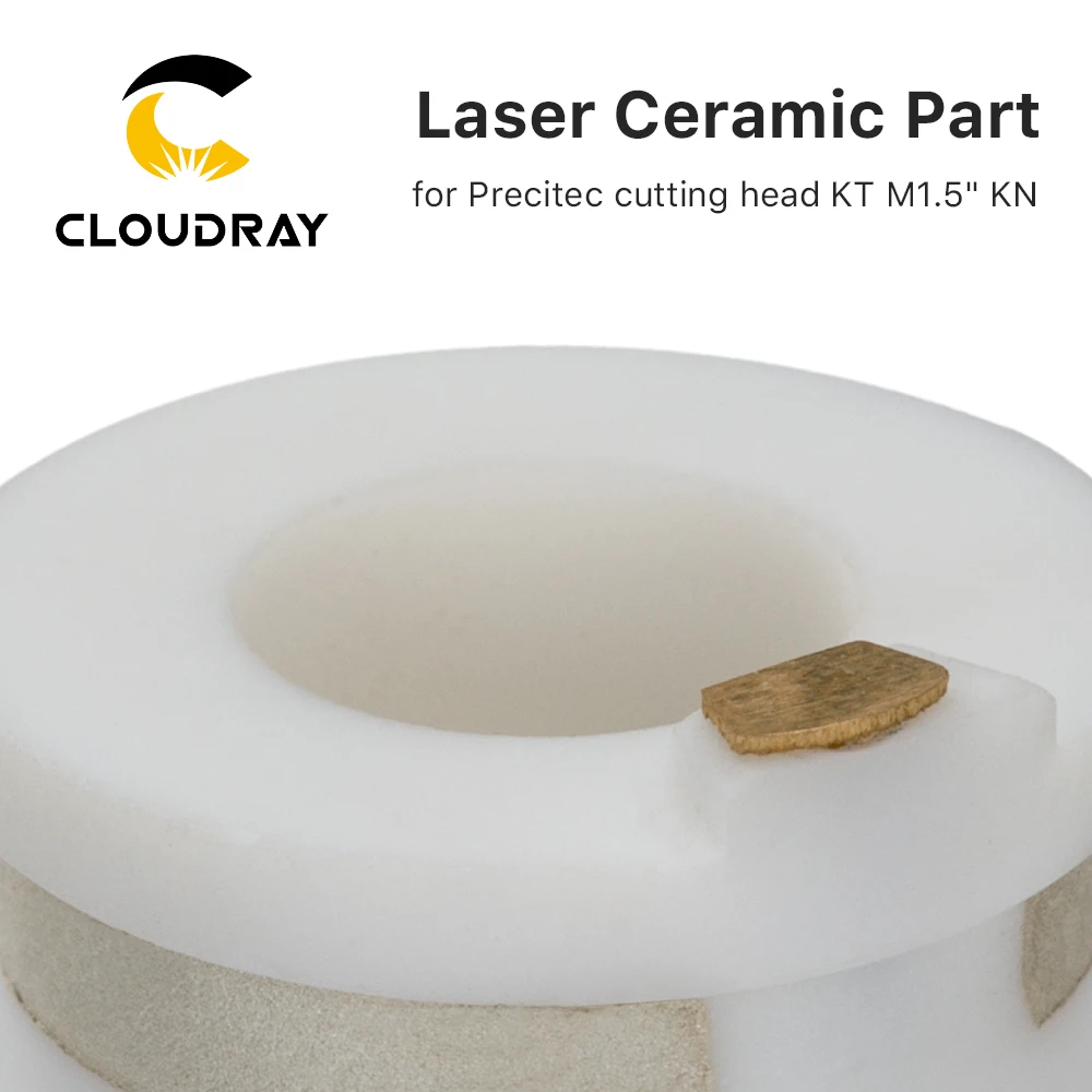 Imagem -06 - Cloudray-pt 3d Laser Suporte de Bico de Cerâmica Proteção m6 Thread Dia 17.1 mm 14 mm Precitec Cabeça Part