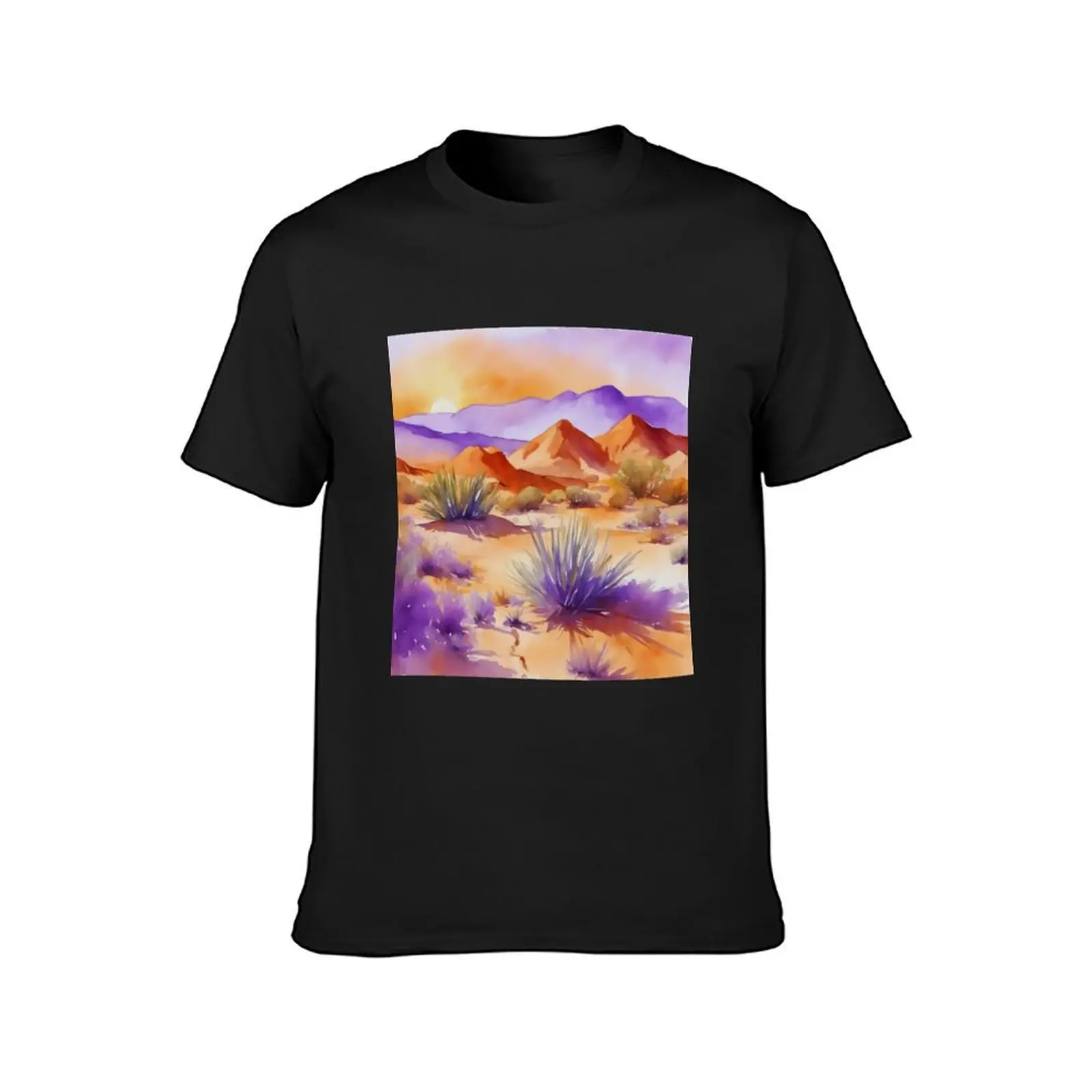 Desert Sun Radiance T-Shirt kawaii clothes customs design your own fitted t shirts for men