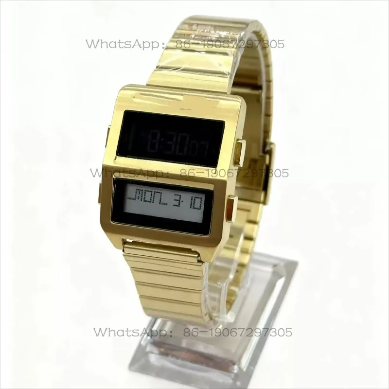 Original retro watch futuristic trend versatile multi-function watch steel belt adjustable luminous waterproof