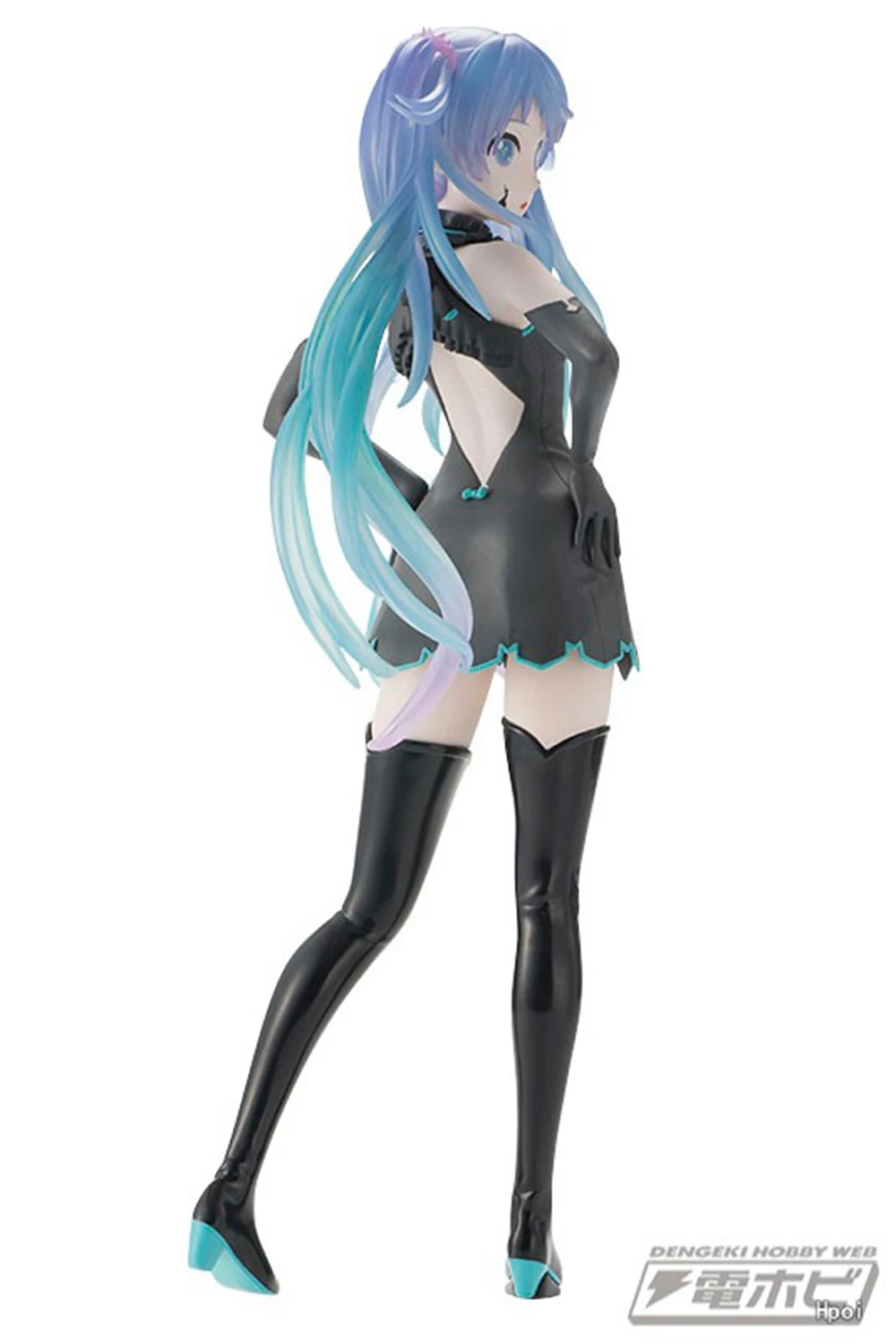 21CM Anime Hatsune Miku Project Ghost Hatsune Miku Czarna Sukienka Lolita Model Zabawka Kolekcjonerska Figurka Akcji